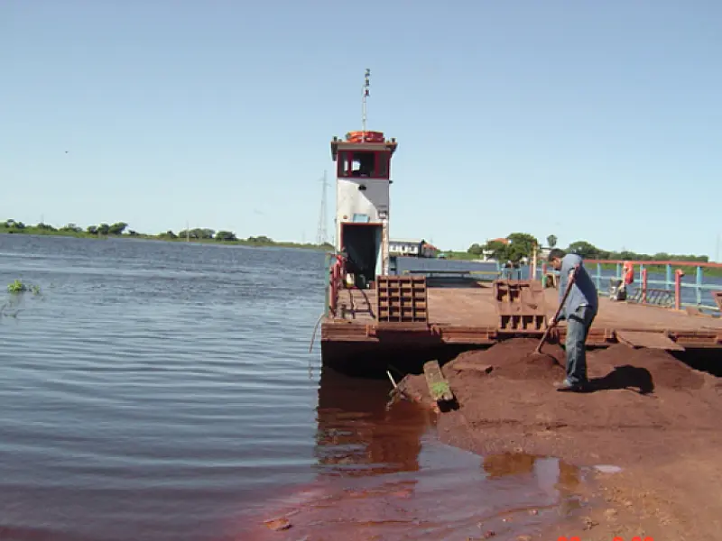 Balsa que faz travessia do rio Paraguai deixa de operar a partir de amanhã