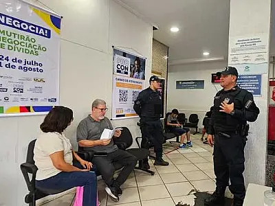 Procon/MS tem segurança reforçada durante todo período de atendimento