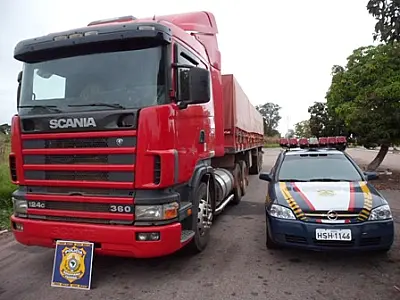 PRF apreendeu 25m³ de madeira ilegal