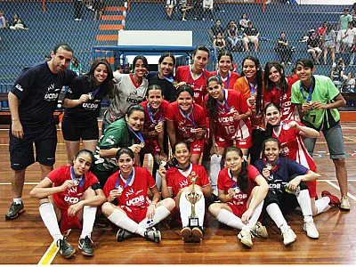 UCDB/CDB é campeã do Futsal feminino nos jogos abertos