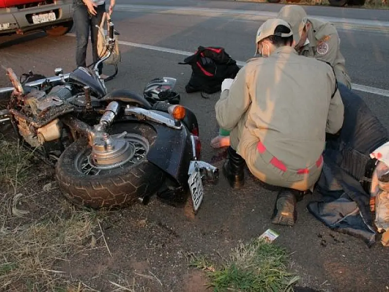 Porco provoca grave acidente na BR 163 em Coxim