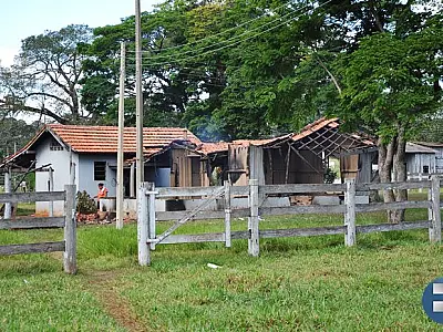 Imagens da fazenda Cambará são divulgadas por site de Sidrolândia após retomada