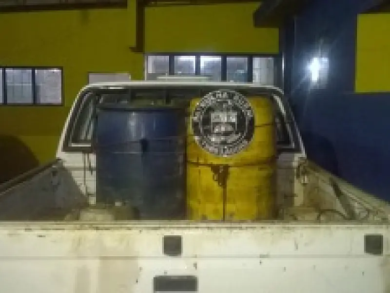 Patrulha apreende combustível sem procedência em Brasilândia