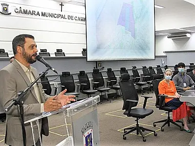 Flávio César participa do lançamento do teste de coleta para o Censo 2022
