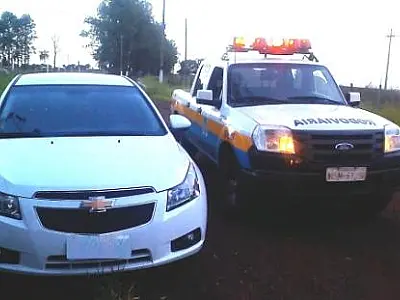 Em menos de 3 horas, PMR recupera carro roubado em MS