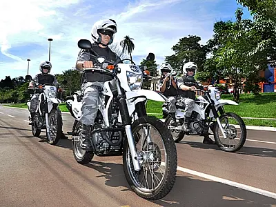Patrulha sobre duas rodas