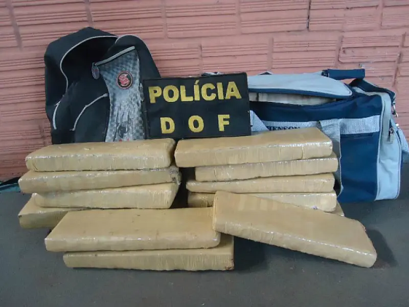 Campograndenses são presas com maconha em ônibus