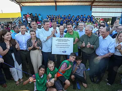 Governo de MS investe mais de R$ 173,6 milhões em educação, esporte e infraestrutura em Dourados
