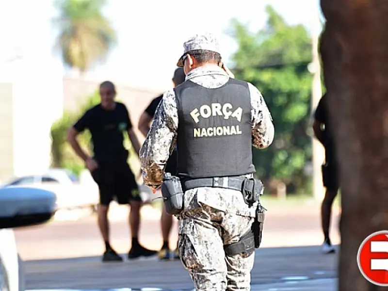 Força Nacional ficará 60 dias em Sidrolândia