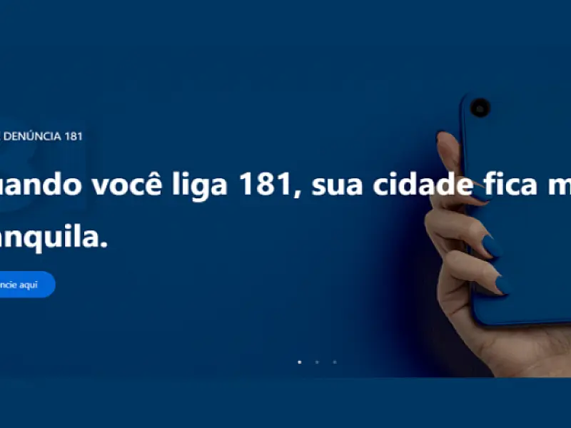 Para solucionar ou evitar crimes, 181 garante anonimato e funciona 24 horas por dia

