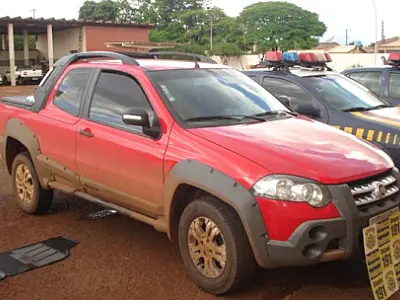 PRF recupera carro do Distrito Federal em Dourados