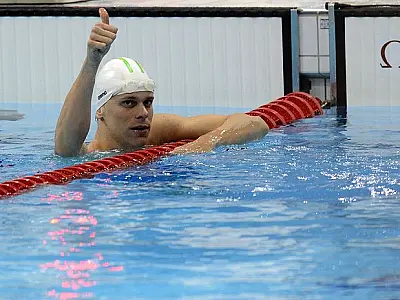 Cielo é superado por rival australiano, mas vai à final dos 100 m livre