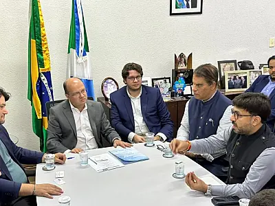 Governo recebe delegação e dá continuidade às tratativas de parceria com a Índia