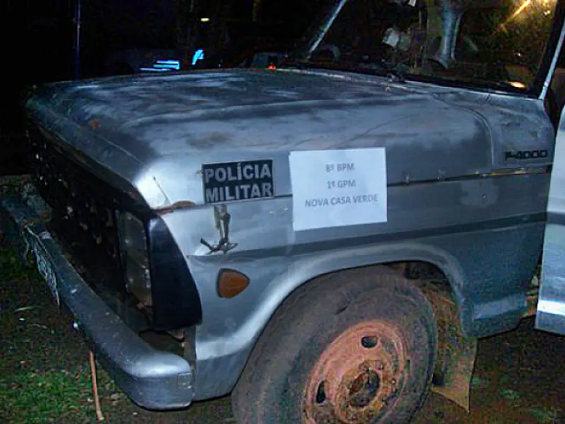 Veículo furtado é recuperado em Nova Casa Verde