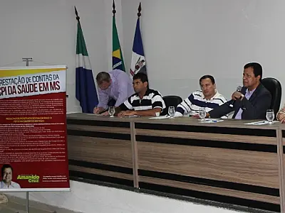 CPI da Sáude presta contas à população de Três Lagoas
