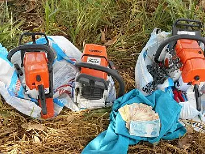 Material furtado é recuperado por policiais civis e militares