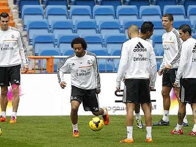 Marcelo se machuca em treino do Real Madrid e desfalca Seleção