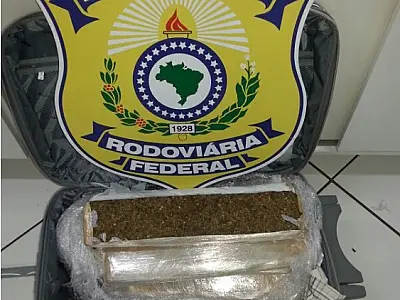 Jovem é preso com 13 kg de maconha em Ponta Porã
