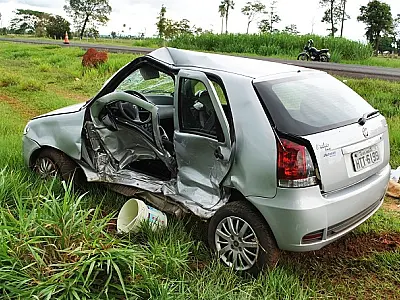 Acidente entre dois veículos mata pecuarista em Nova Andradina