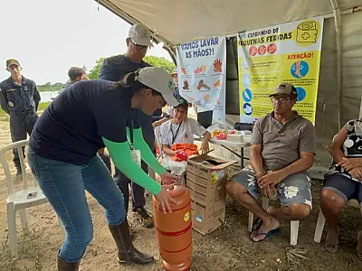 Governo de MS entrega filtros de água para comunidades ribeirinhas do Pantanal