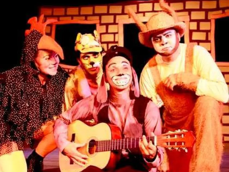 Centro Cultural recebe espetáculo infantil "Os Quatro Amigos"