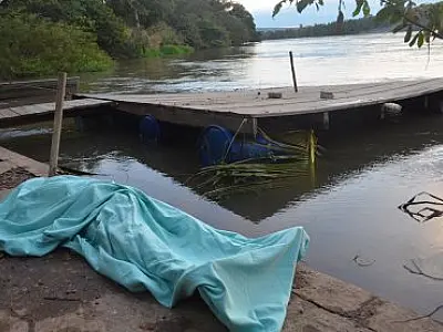 Pescador aposentado morre de infarto ao tentar atravessar rio Taquari
