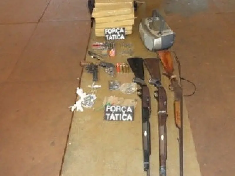 Traficante rouba armas e jóias em fazenda de Dourados