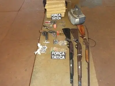 Traficante rouba armas e jóias em fazenda de Dourados
