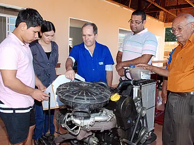 Ação Fiems inicia curso gratuito de mecânica