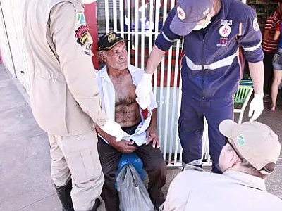 Idoso é esfaqueado na cidade de Coxim