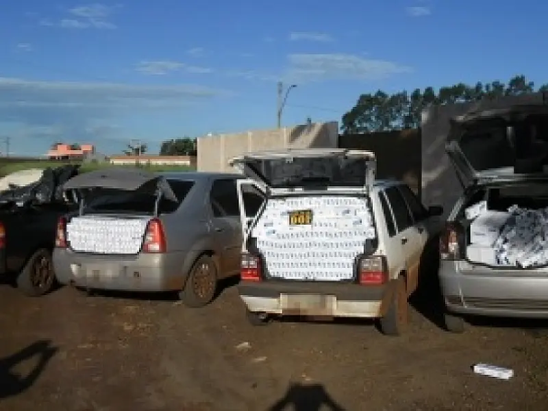 DOF aprende cigarro contrabandeado do Paraguai