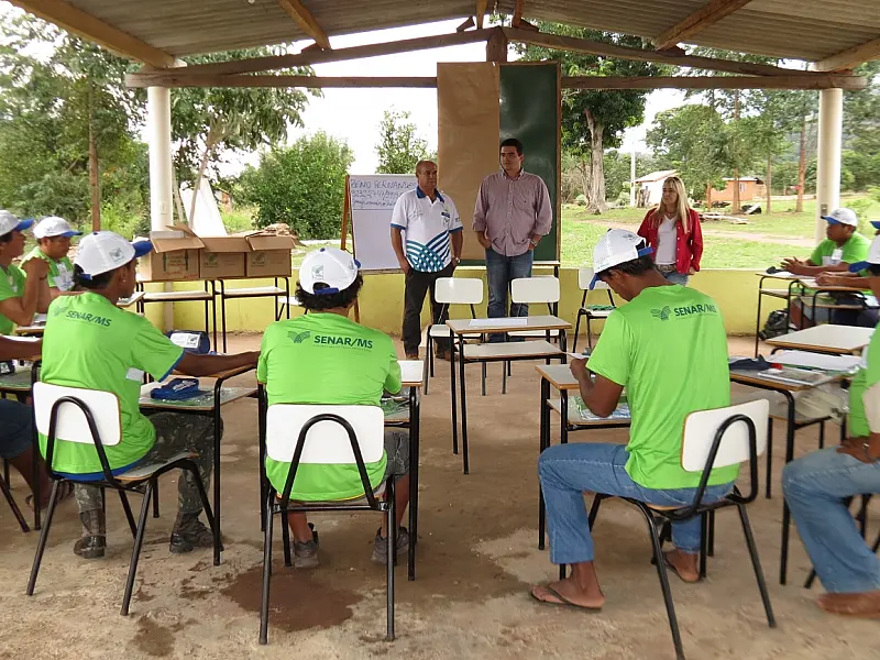 Senar-MS leva cursos a comunidades indígenas de Aquidauana