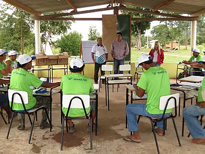 Senar-MS leva cursos a comunidades indígenas de Aquidauana