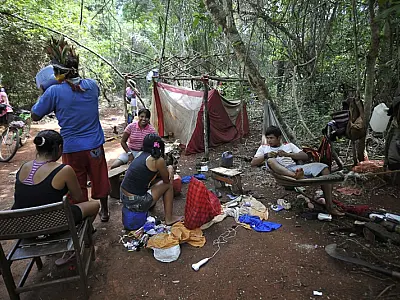 Comunidade guarani-kaiowá aguarda decisão sobre área em Rio Brilhante