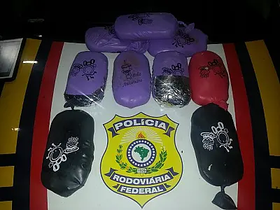 Polícia Rodoviária Federal apreende 11 kg de cocaína em Corumbá