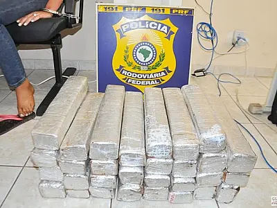 PRF apreende duas menores com maconha na BR-163