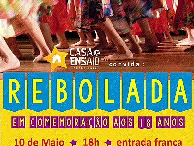 Casa de Ensaio realiza programação especial em comemoração aos seus 18 anos