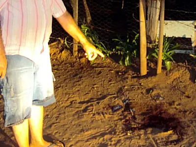 Homem é assassinado na frente da família em Coxim