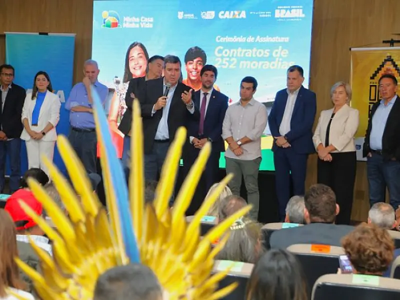 Casa própria: parceria vai levar moradias a dez aldeias indígenas e três assentamentos em MS