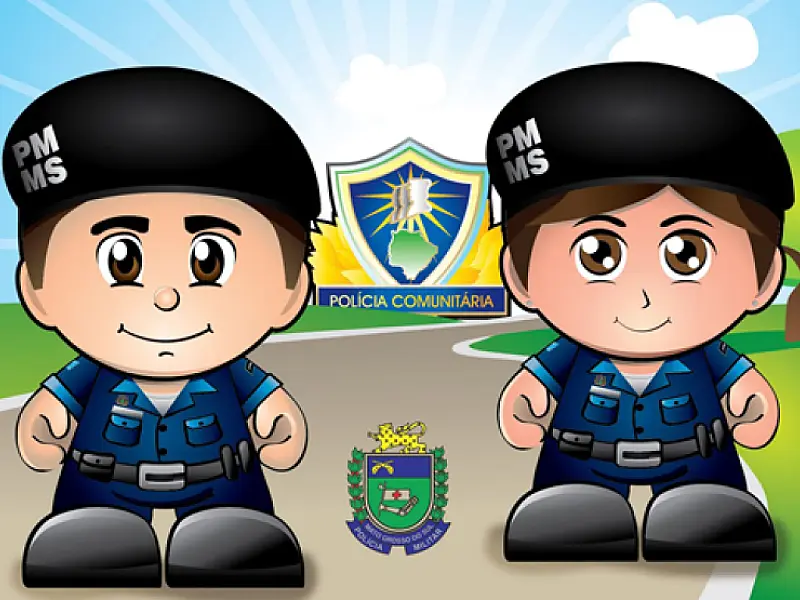 População vai escolher nome do mascote da PM