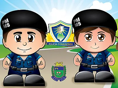 População vai escolher nome do mascote da PM