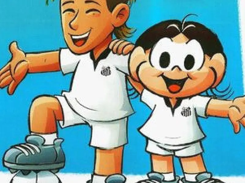 Maurício de Sousa divulga personagem de Neymar