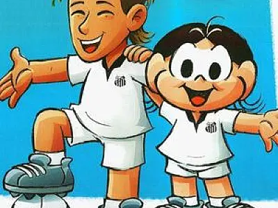 Maurício de Sousa divulga personagem de Neymar