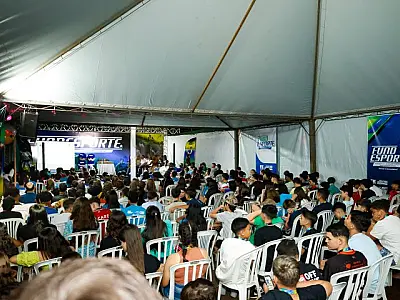 Centro de Convivência nos Jogos Escolares de MS promove novas amizades entre estudantes-atletas