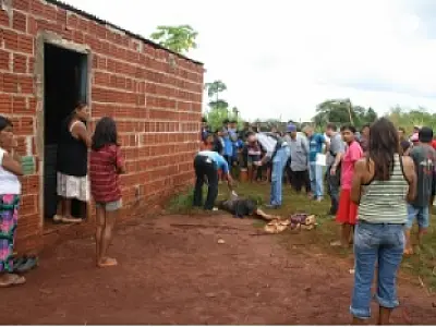 Indígena é encontrada morta no quintal de casa; genro é o principal suspeito