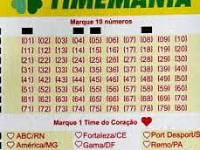 Timemania sorteia R$ 13,5 milhões nesta terça-feira