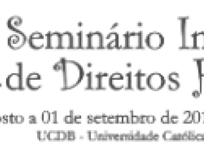 Seminário de Direitos Humanos começa nesta quarta na UCDB
