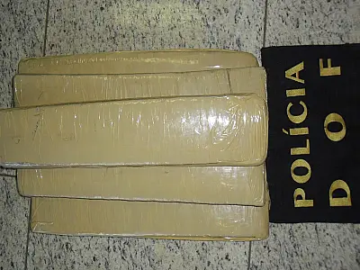 DOF apreende maconha em ônibus em Ponta Porã