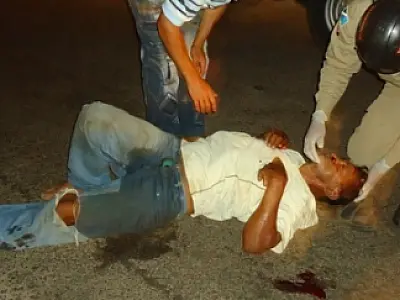 Idoso é atropelado por moto ao cruzar avenida em Coxim