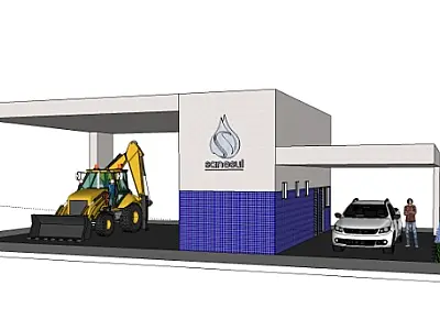 Sanesul licita construção de novo atendimento ao público em Amambai
